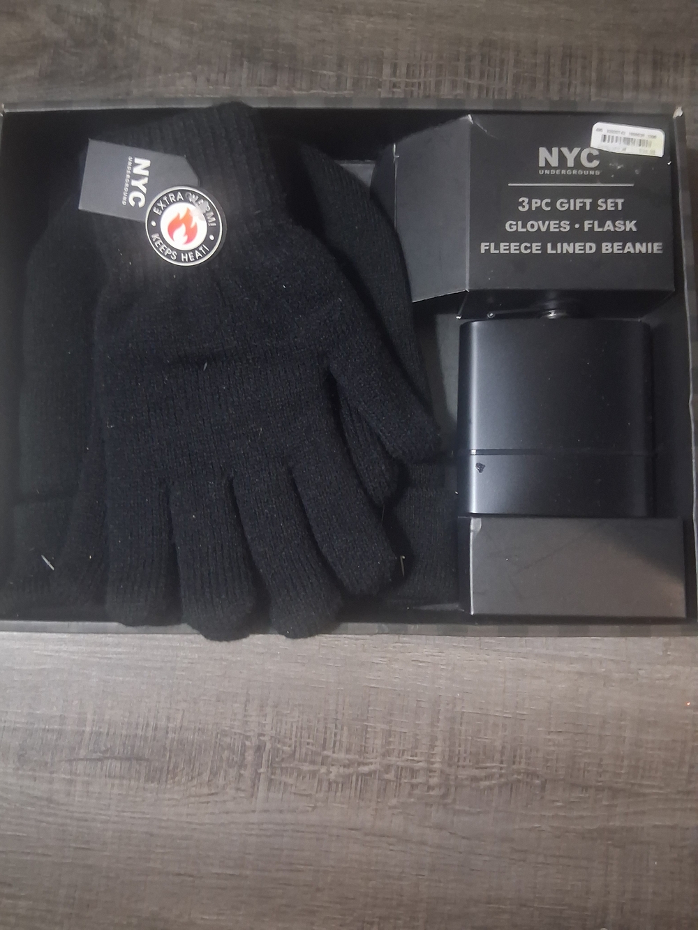 Y-3 Black Men’s Knit Gloves